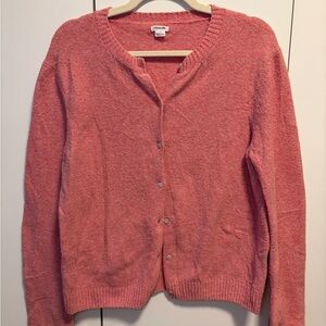 Kimchi Blue Women's Pink Cardigan Sweater